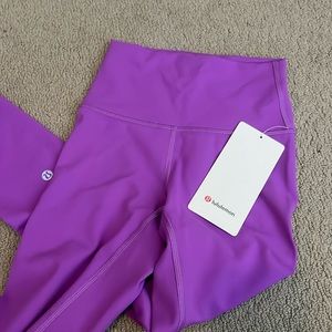 NWT Lululemon Leggings Purple size 2